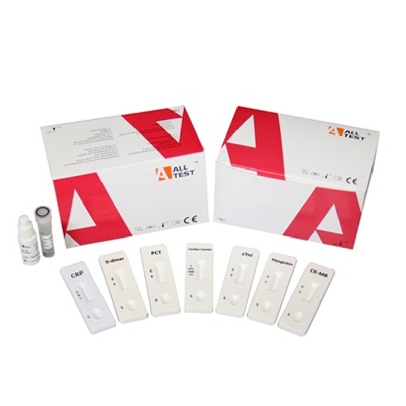 Швидкий тест на Міоглобін/Креатинкіназу (КК-МВ)/Тропонін І комбо